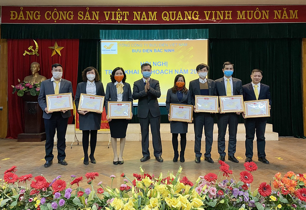 Bưu điện tỉnh Bắc Ninh hoàn thành xuất sắc nhiệm vụ năm 2021