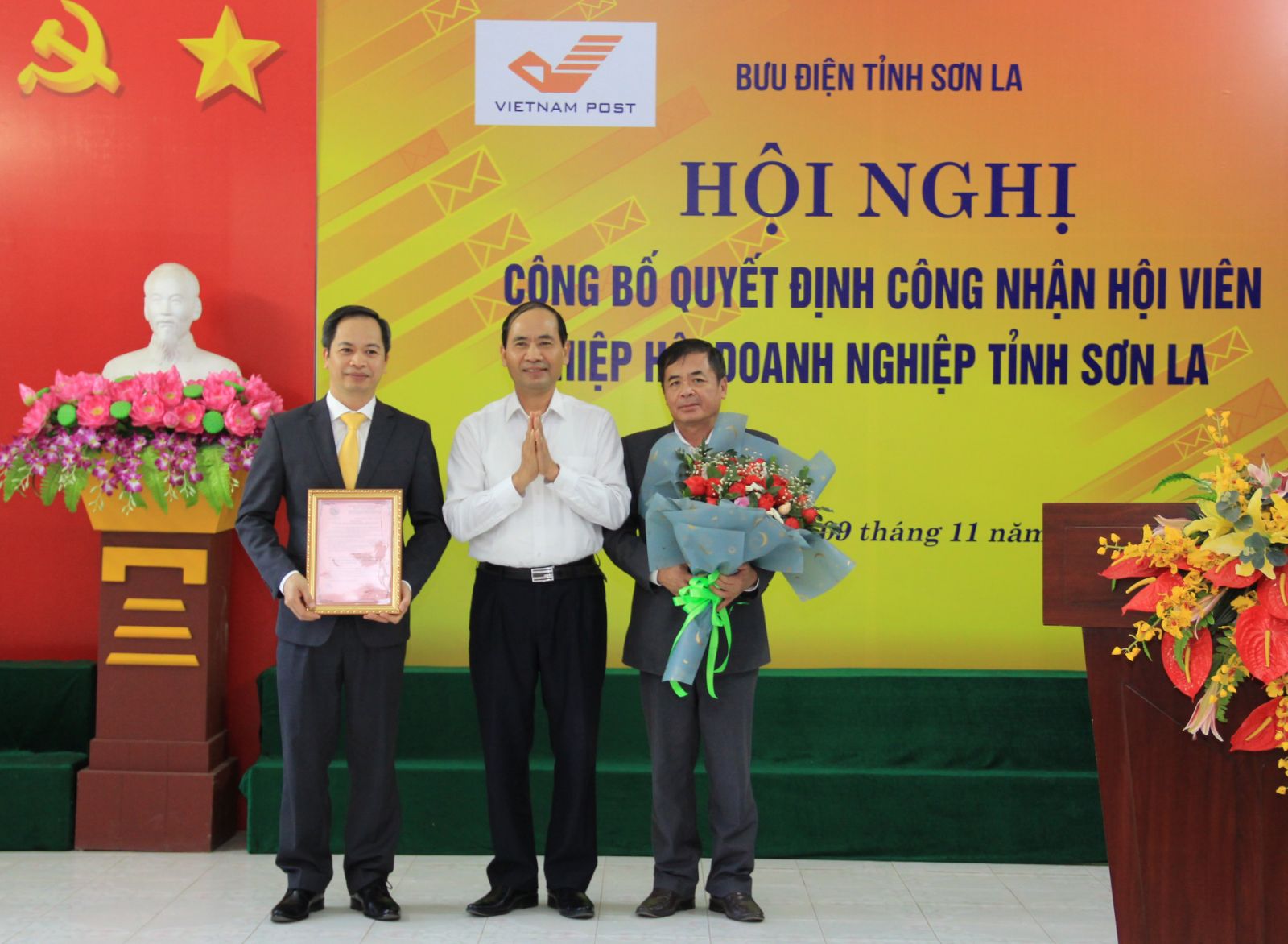 Bưu điện tỉnh Sơn La trở thành hội viên chính thức của Hiệp hội Doanh nghiệp tỉnh