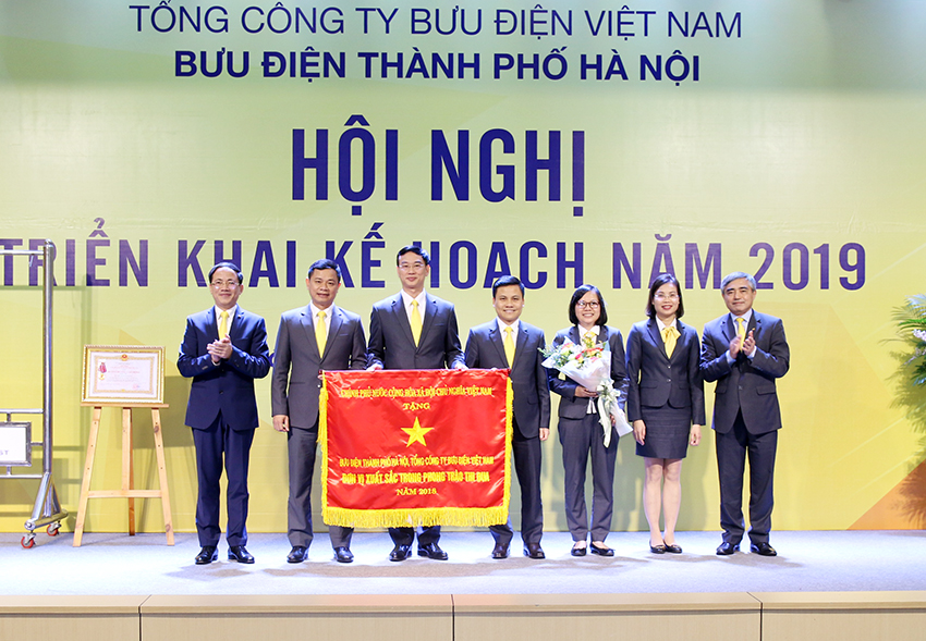Bưu điện TP Hà Nội: Tổng doanh thu tăng trưởng 21% trong năm 2018