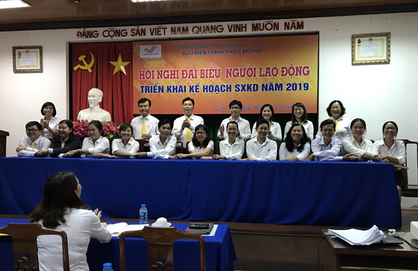 Bưu điện TP Cần Thơ tổ chức Hội nghị Người lao động và Triển khai kế hoạch năm 2019