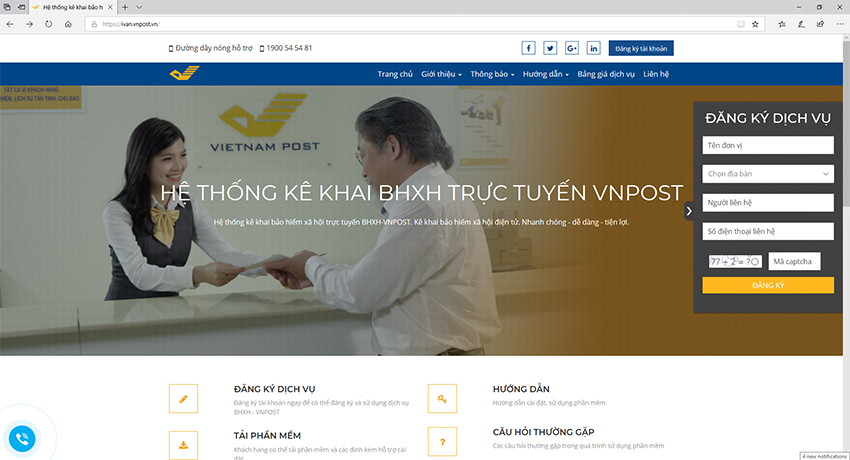 VNPost nhảy vào thị trường bảo hiểm xã hội điện tử