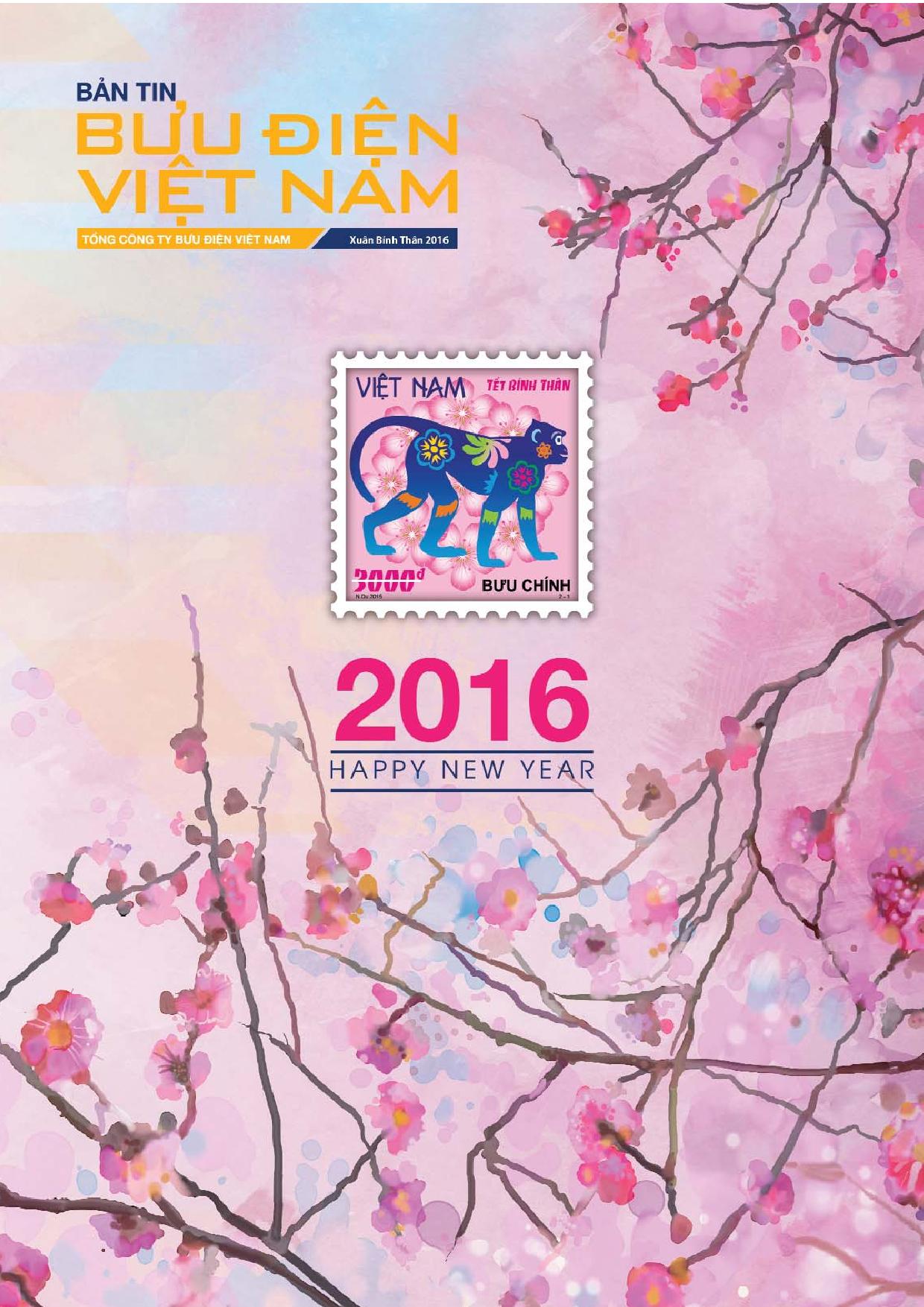 Bản tin bưu điện số 38-39 - Xuân Bính Thân