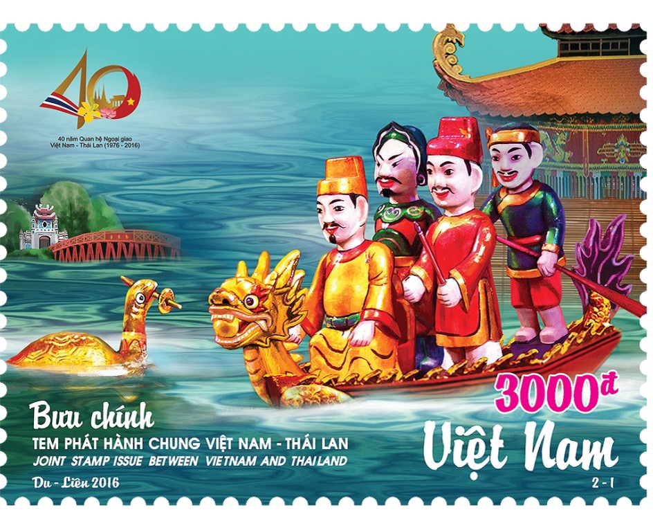 Giới thiệu bộ tem “Tem phát hành chung Việt Nam – Thái Lan”