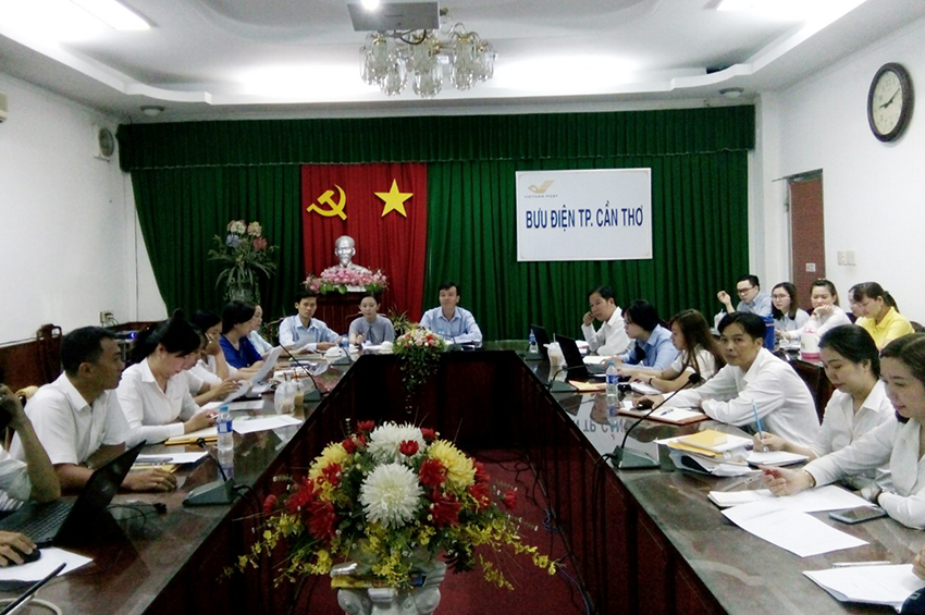 Bưu điện Cần Thơ tổ chức tập huấn cập nhật biến động thành viên hộ gia đình tham gia Bảo hiểm  tế