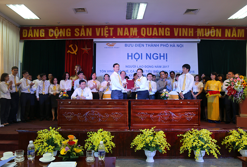 Bưu điện TP Hà Nội tổ chức Hội nghị Người lao động năm 2017