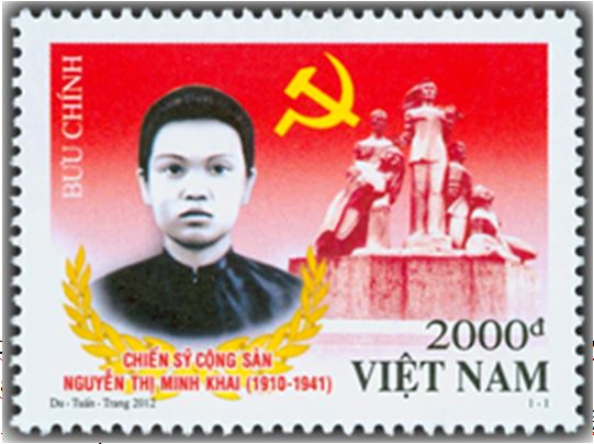 Phát hành đặc biệt bộ tem Bưu chính: “Chiến sỹ Cộng sản Nguyễn Thị Minh Khai (1910 - 1941)”