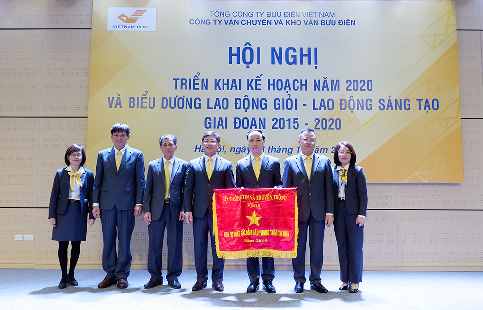 Công ty Vận chuyển và Kho vận Bưu điện triển khai kế hoạch năm 2020 và biểu dương Lao động giỏi - Lao động sáng tạo giai đoạn 2015-2020
