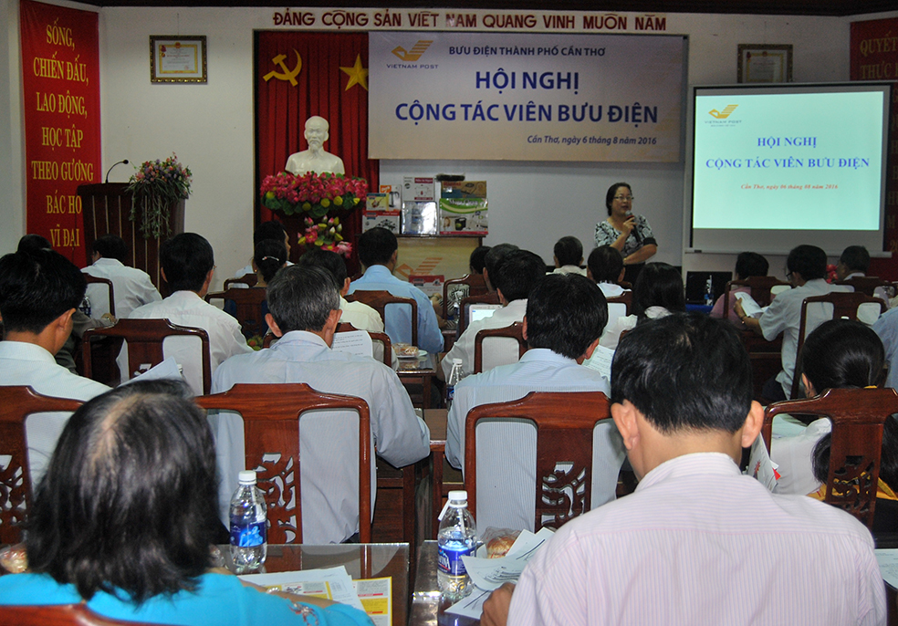 Bưu điện TP Cần Thơ tổ chức hội nghị cộng tác viên Bưu điện