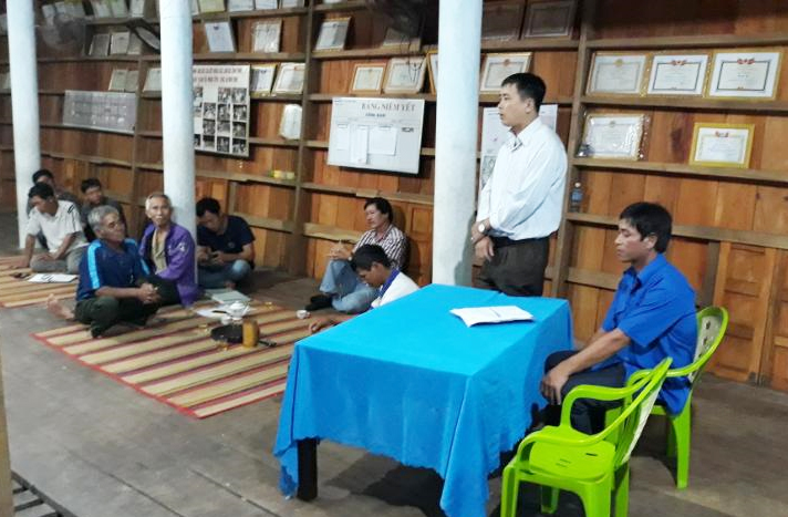 Bình Định: Bưu điện huyện Vĩnh Thạnh tổ chức tuyên truyền chính sách BHXH tự nguyện