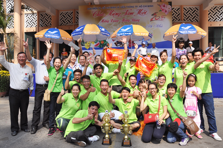 Bưu điện TP. Hồ Chí Minh chiến thắng toàn diện tại Hội thi Truyền thống Mừng Đảng – Mừng Xuân Ất Mùi 
