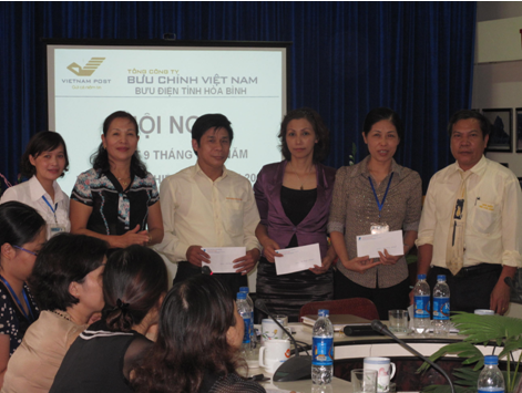 Bưu Điện tỉnh Hòa Bình sơ kết hoạt động SXKD 9 tháng đầu năm 2012