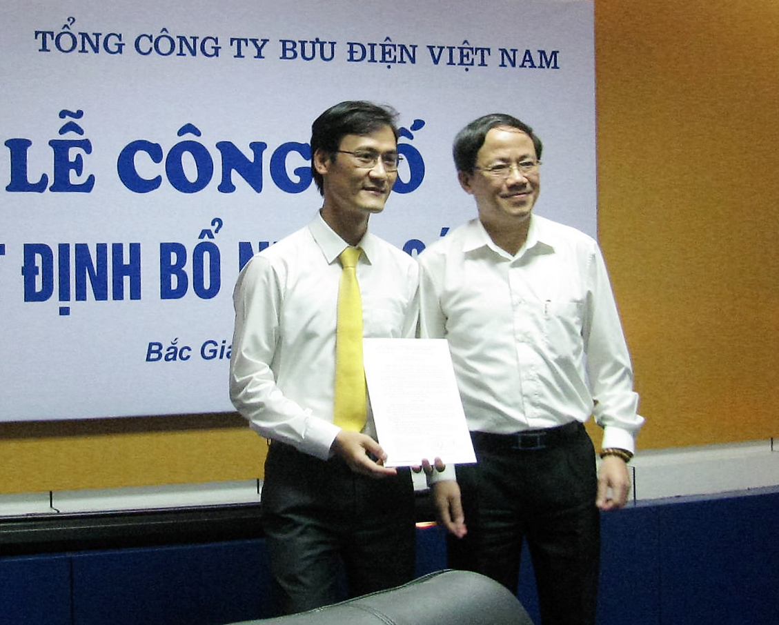 Bổ nhiệm Phó giám đốc Bưu điện tỉnh Bắc Giang