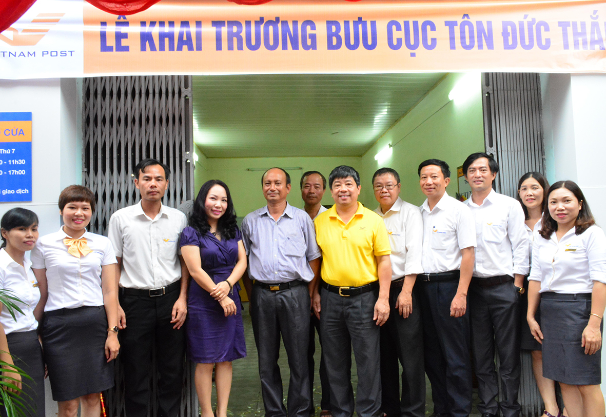 Bưu điện Hải Phòng khai trương Đại lý Bưu điện Tôn Đức Thắng