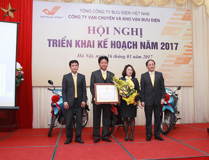 Công ty Vận chuyển và Kho vận Bưu điện triển khai kế hoạch năm 2017
