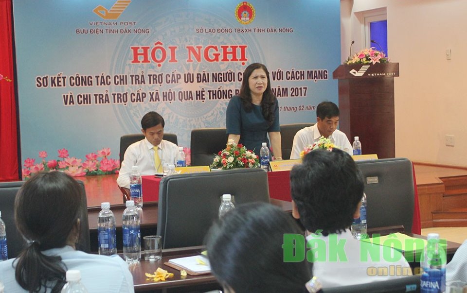 Đắk Nông: Chi trả trợ cấp bảo trợ xã hội, người có công qua bưu điện kịp thời, đúng đối tượng