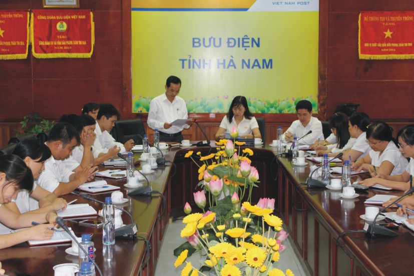 Bưu điện tỉnh Hà Nam, Điện Biên triển khai nhiệm vụ 6 tháng cuối năm