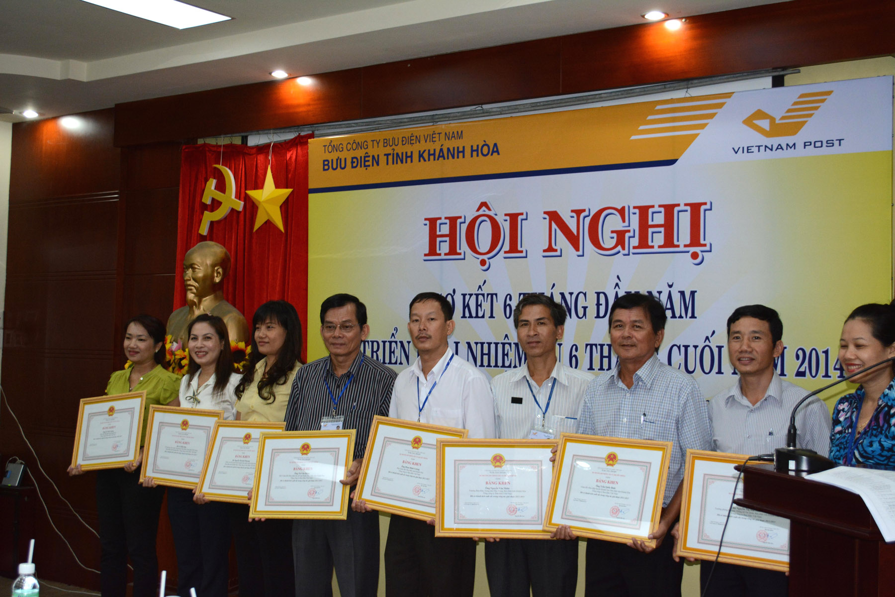 Bưu điện tỉnh Khánh Hòa quyết tâm hoàn thành toàn diện kế hoạch năm 2014