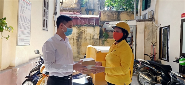 Bưu điện TP Hải Phòng tăng cường các biện pháp chống dịch, đảm bảo an toàn, sức khỏe cho người lao động