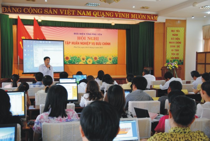Bưu điện tỉnh Phú Yên tổ chức tập huấn nghiệp vụ