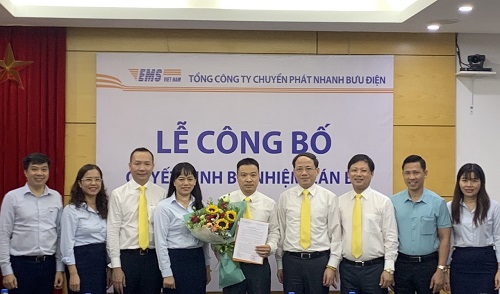Tổng công ty Chuyển phát nhanh Bưu điện bổ nhiệm Phó Tổng giám đốc 