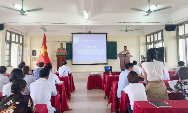 Nam Định: Bồi dưỡng kỹ năng truyền thông về BHXH tự nguyện, BHYT hộ gia đình