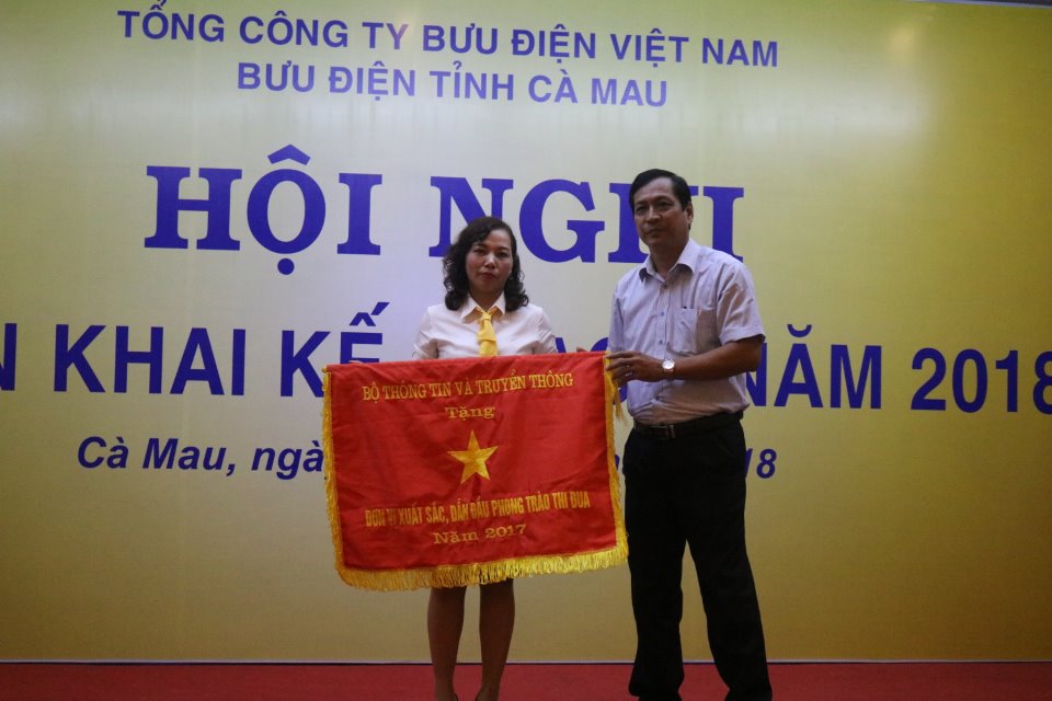 Bưu điện tỉnh Cà Mau đạt doanh thu hơn 106 tỷ đồng