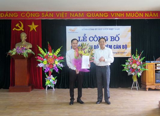 Bổ nhiệm Phó giám đốc Bưu điện tỉnh Yên Bái