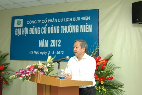 Công ty Cổ phần Du lịch Bưu Điện tổ chức Đại hội cổ đông thường niên năm 2012