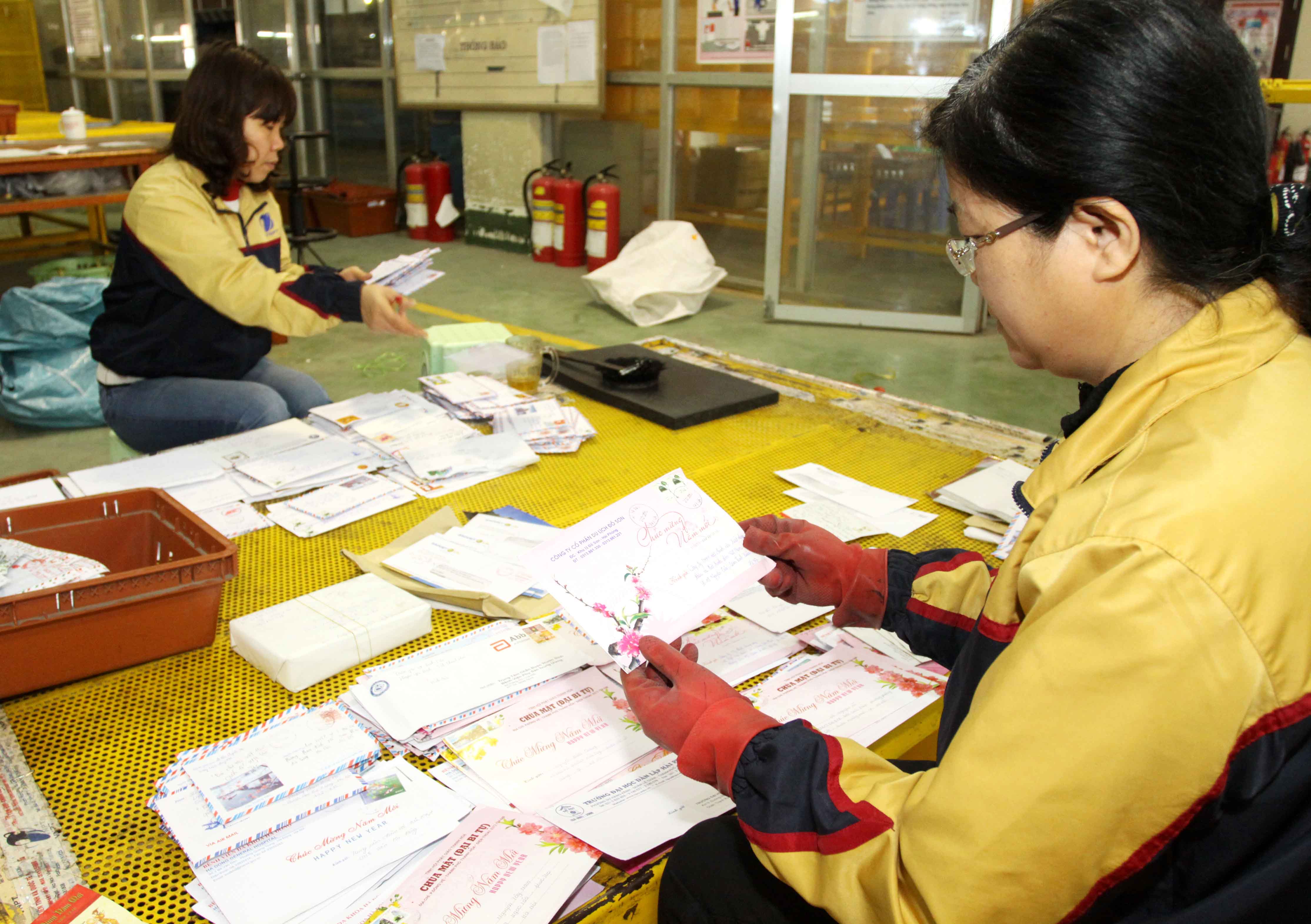 100% thư quốc tế đến được phát phù hợp yêu cầu của Quy chuẩn quốc gia