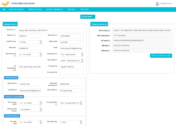 Vietnam Post jumps into electronic social security market 