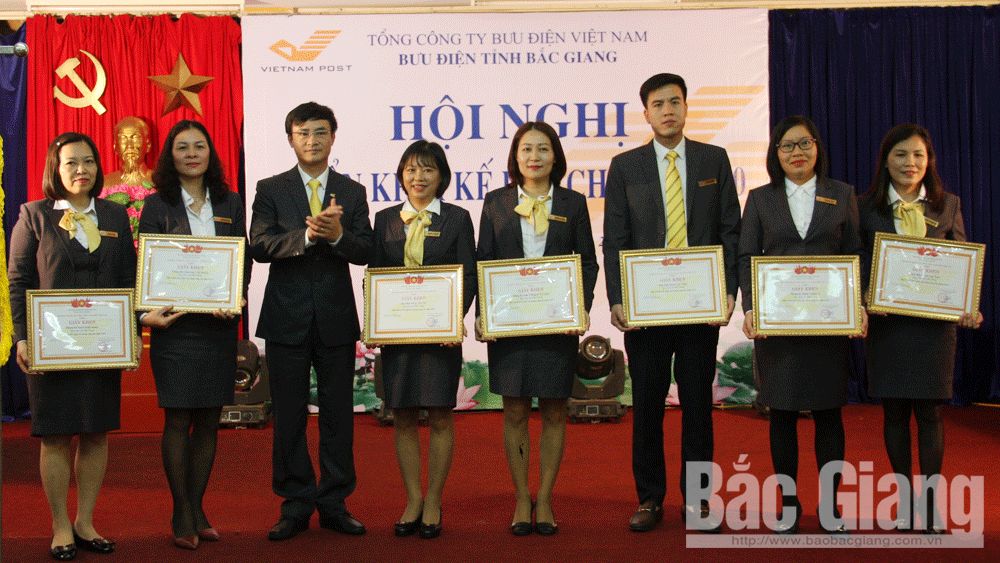 Bưu điện tỉnh Bắc Giang phấn đấu doanh thu năm 2020 đạt hơn 305 tỷ đồng