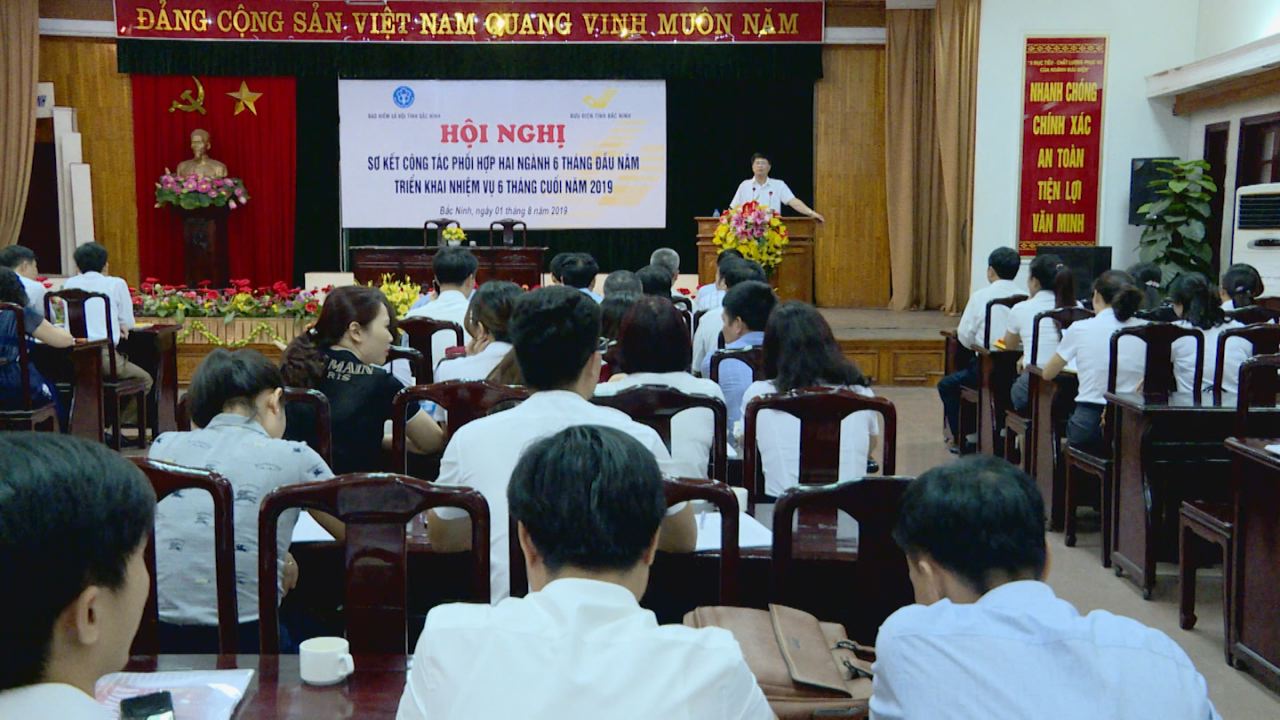 Bảo hiểm xã hội và Bưu điện tỉnh Bắc Ninh sơ kết công tác phối hợp