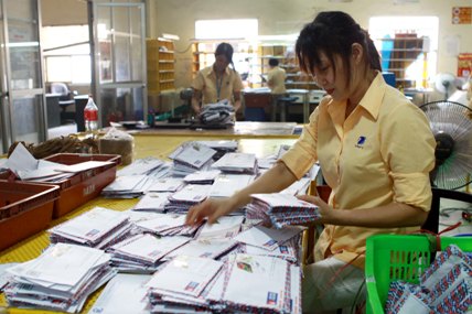 Kiểm tra chất lượng phát thư thường liên tỉnh và quốc tế đến đợt 2 năm 2012