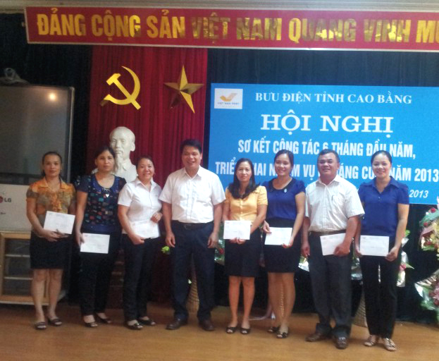 Bưu điện tỉnh Cao Bằng triển khai công tác 6 tháng cuối năm 2013