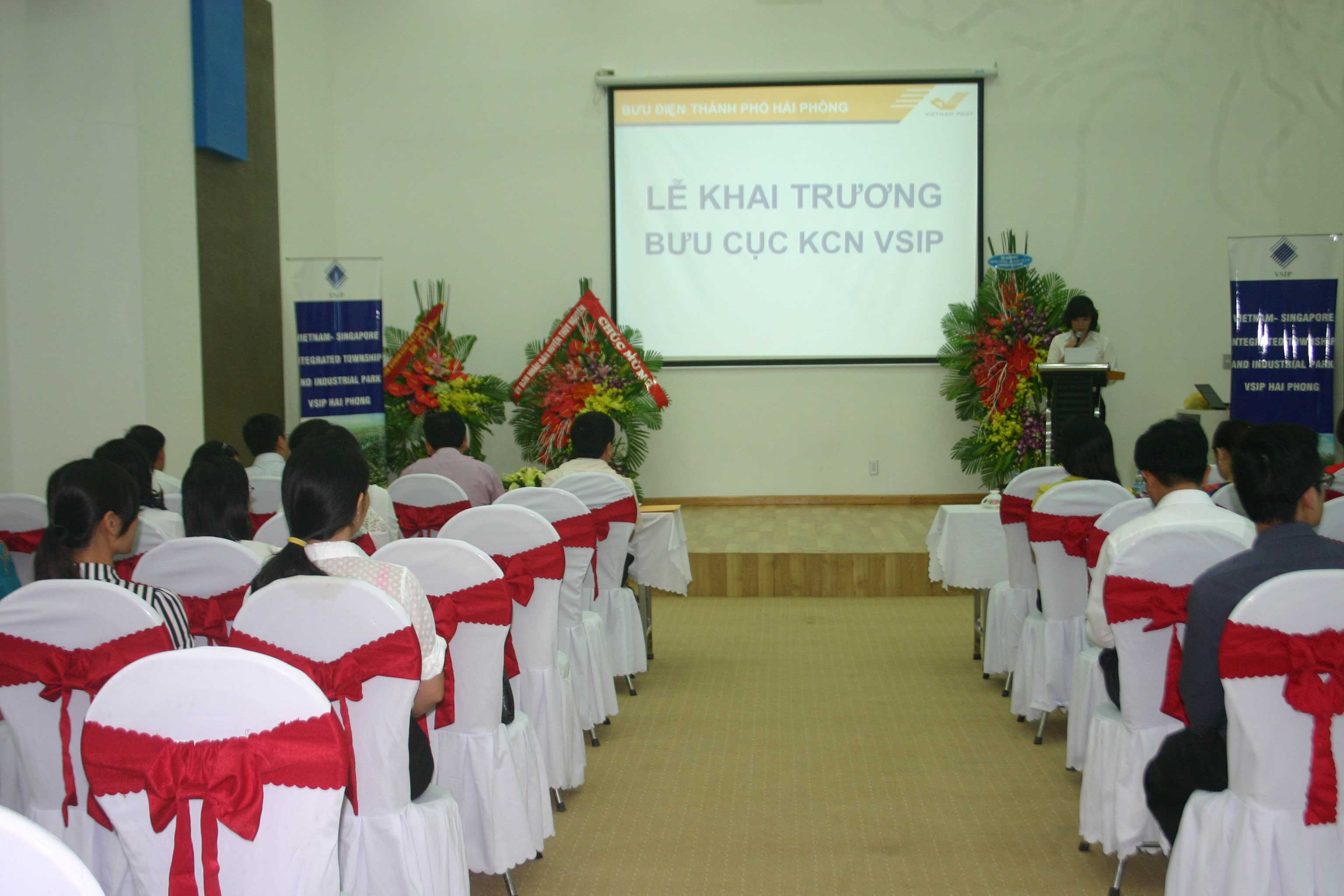 Khai trương bưu cục khu công nghiệp VSIP Hải Phòng