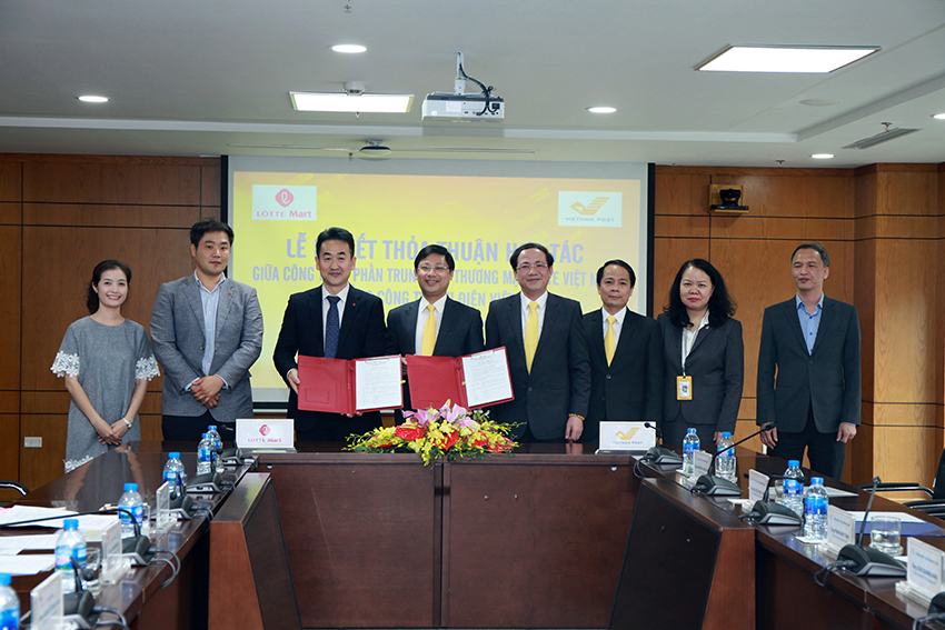 Vietnam Post and Lotte join in comprehensive cooperation