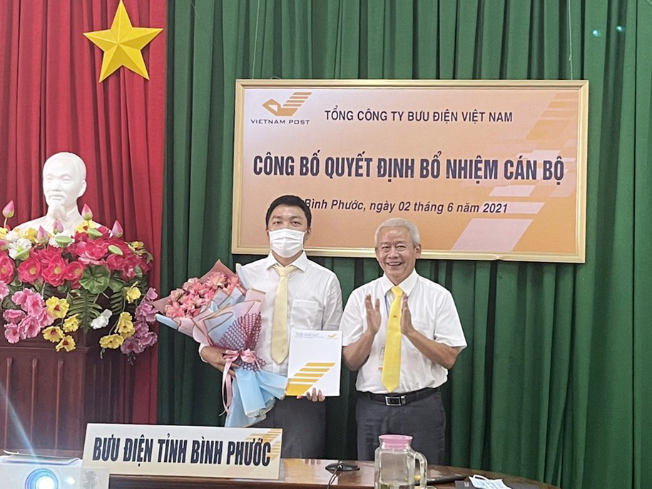 Bổ nhiệm Phó Giám đốc Bưu điện tỉnh Bình Phước