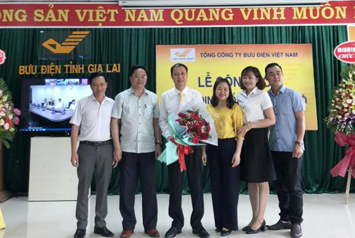 Ông Nguyễn Cường giữ chức vụ Giám đốc Bưu điện tỉnh Gia Lai