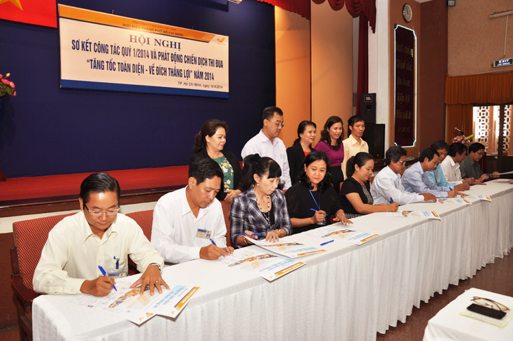 Bưu điện TP. Hồ Chí Minh tăng tốc quyết tâm hoàn thành kế hoạch năm 2014