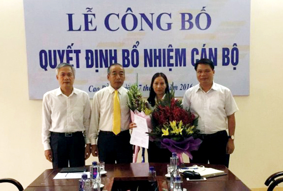 Bổ nhiệm Phó giám đốc Bưu điện tỉnh Cao Bằng