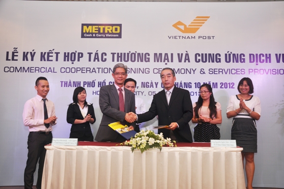 Vietnam Post và Metro Việt Nam “bắt tay” hợp tác