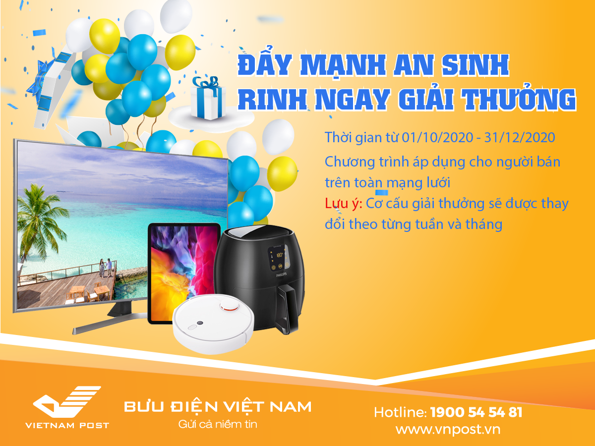 Chương trình Quay số trúng thưởng “Bán An sinh – Rinh quà tặng”