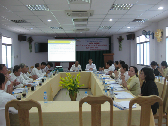 Bưu Điện tỉnh An Giang sơ kết sản xuất kinh doanh 9 tháng