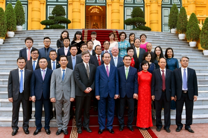 Bưu điện Việt Nam tham dự buổi gặp mặt nhà tài trợ APEC 2017 của Chủ tịch nước 