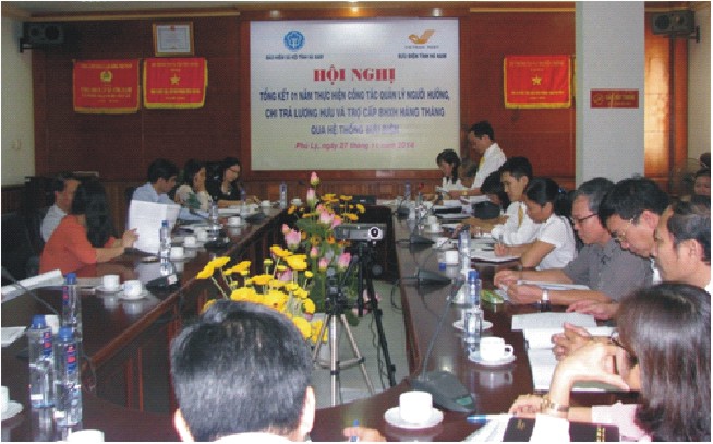 Tổng kết 01 năm công tác quản lý người hưởng, chi trả lương hưu và trợ cấp BHXH tại tỉnh Hà Nam