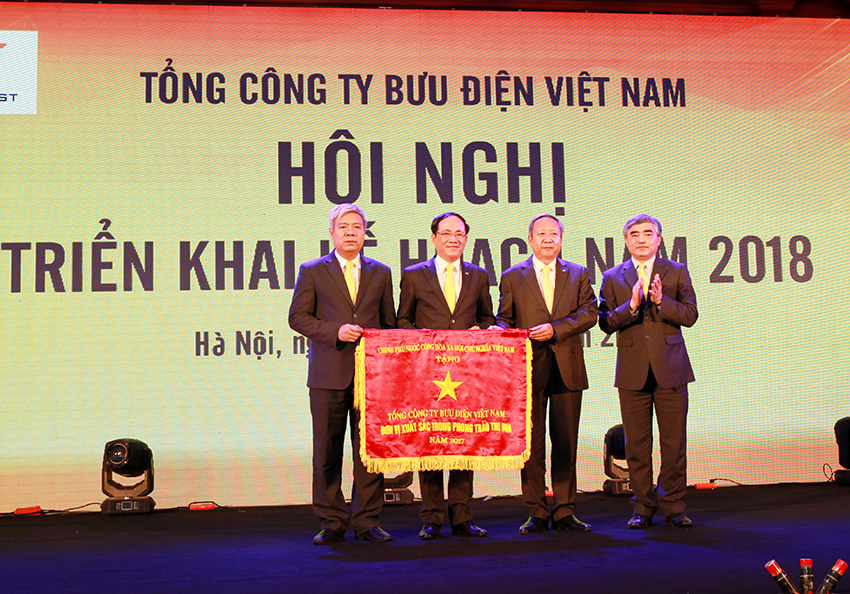 Năm 2018: Bưu điện Việt Nam phấn đấu vượt mức doanh thu hơn 22.000 tỷ đồng 