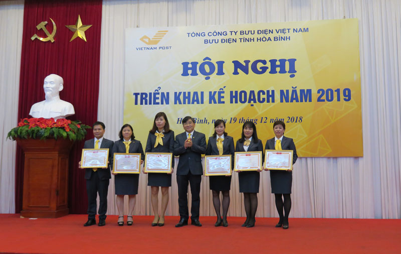 Bưu điện tỉnh Hòa Bình triển khai kế hoạch sản xuất kinh doanh năm 2019
