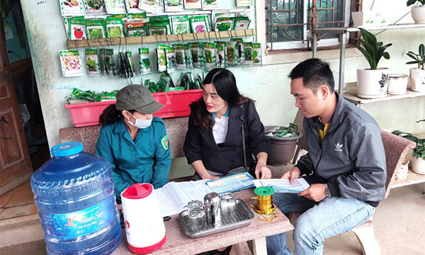 Hà Tĩnh: Gần 600 người tham gia BHXH tự nguyện trong Ngày “Chủ nhật Vàng”