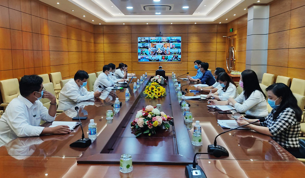 Bưu điện tỉnh phối hợp với Điện lực Kiên Giang triển khai các nội dung hợp tác