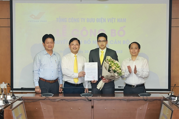 Bổ nhiệm UVBCH Đoàn Tổng công ty làm Phó Trưởng Ban Dịch Vụ Bưu chính